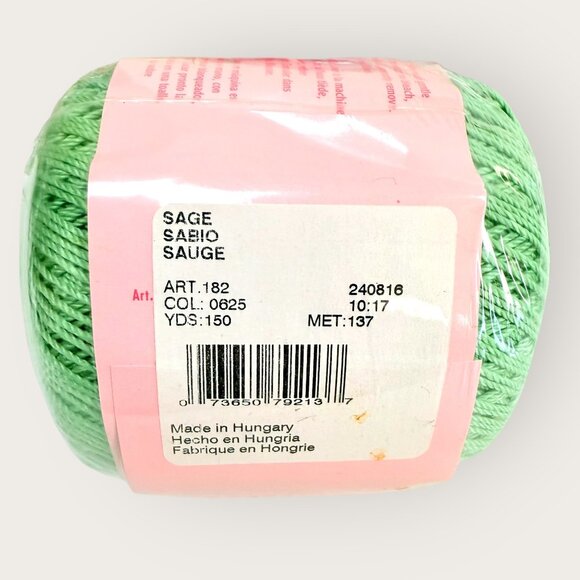 Lot of 6 Aunt Lydias Fashion Size 3 Crochet Thread Assorted Colors Cotton - Picture 6 of 7